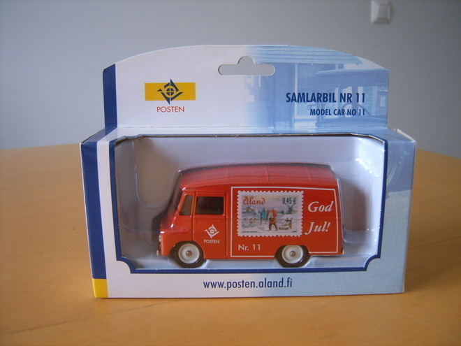 Ahvenanmaan  Posti KERÄILYAUTO nr 11
