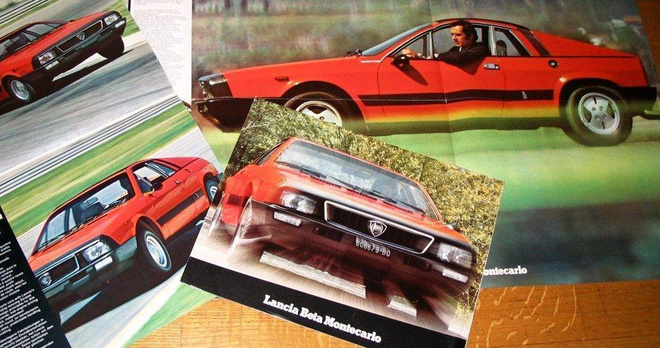 1976 Lancia Beta Montecarlo PRESTIGE esite - Sandro Munari