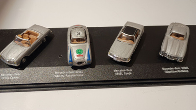 Schuco Mercedes-benz malliautot+ kaupan päälle Ford Mustang