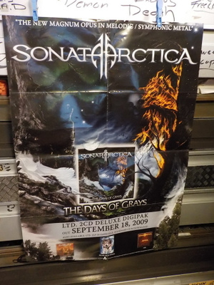 SONATA ARCTICA - THE DAYS OF GRAYS PROMOJULISTE