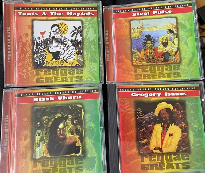 Gregory Isaac, Toots & The Maytals, Black Uhuru, Steel Pulse