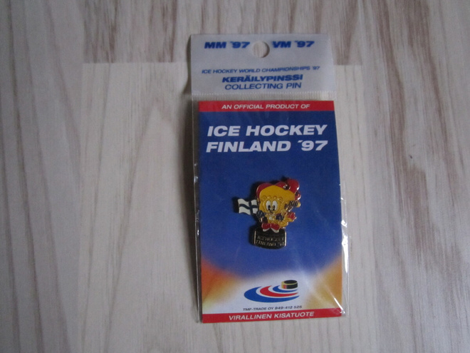 Ice Hockey Finland ´97 -pinssi