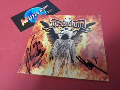 GIRLSCHOOL GUILY AS SIN CD BOOKLET KOLMELLA NIMMARILLA