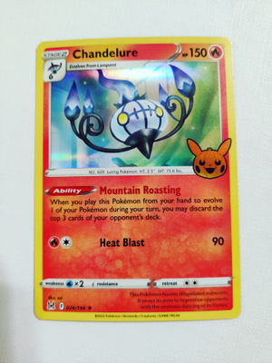 Chandelure - 2024 Trick or Trade Pokemon Promo Holo