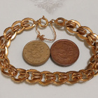 Vintage Gold double rannekoru Gold plated - pikkukuva 3