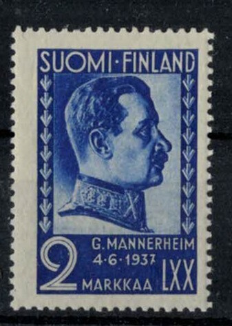 1937 Mannerheim 70v ++