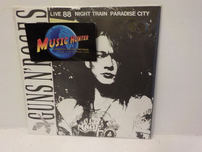 GUNS 'N' ROSES - NIGHT TRAIN/PARADISE CITY EX+/EX+ 1990 7"