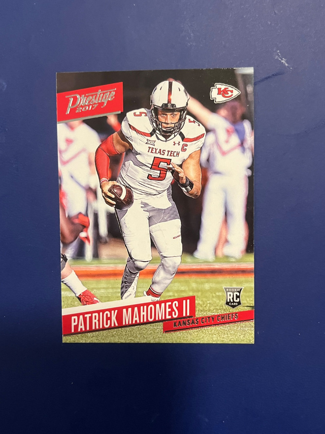 2017 Panini Prestige  232 Patrick Mahomes II rookie