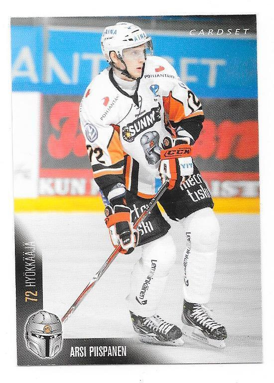 2010-11 CardSet #201 Arsi Piispanen HPK