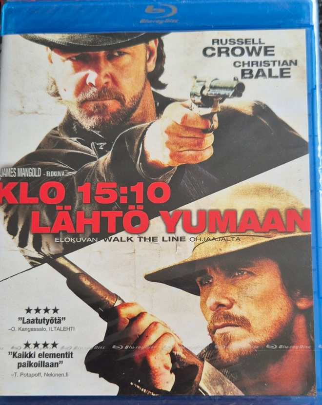 Klo 15:10 lähtö Yumaan -Blu-Ray