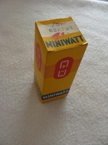 PUTKI miniwatt 6SA7GT