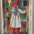 Jenny Nyström: Tonttu ovella paitasillaan, p. 1947 - pikkukuva 1