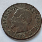 Melko siisti ulkomaan kolikko v.1855,kts! - pikkukuva 1