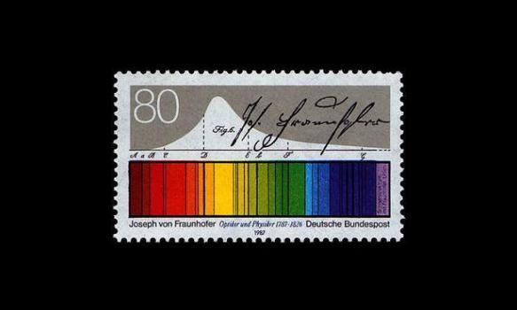 Saksa 1313 ** Joseph von Frauenhofer, fyysikko (1987)