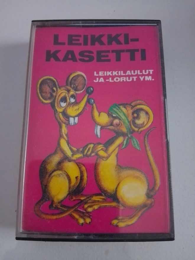 Leikkikasetti Leikkilaulut ja -lorut ym. Kasetti