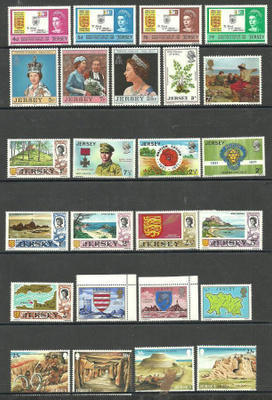 JERSEY suuri levyllinen postituoreita merkkejä **