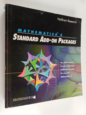 Mathematica 4 standard add-on packages : the official gui...