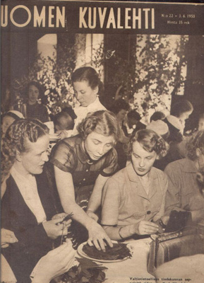 ååleh. SUOMEN KUVALEHTI . 3.6.1950 / 22 .