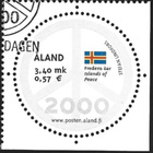 Åland 2000 ÅBL 4 Millenium 3,40 mk EP leima LaPe 167 - pikkukuva 1