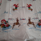 Perinteiset jouluverhot puuvillaa, koko 100 x 105 cm - pikkukuva 4