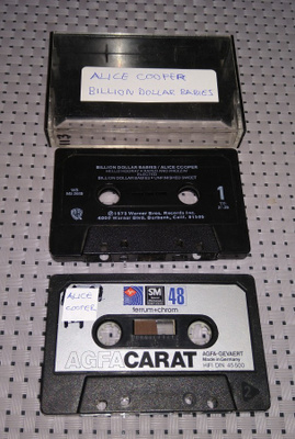 ALICE COOPER BILLION DOLLAR BABIES C-KASETTI
