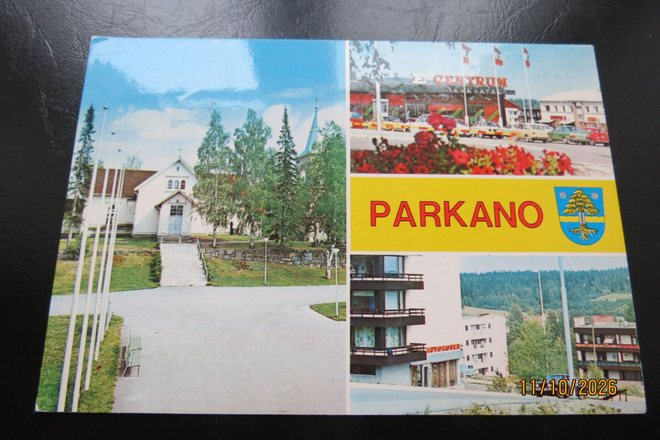 PARKANO SOMMITELMAKORTTI 1978 KULKENUT
