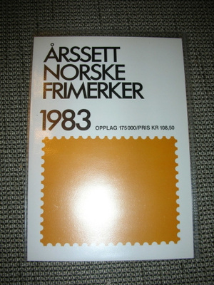 vuosikerta postimerkit Norja 1983