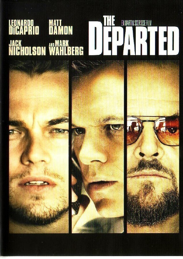 dvd, The Departed (SWE cover) (Leonardo DiCaprio) [trilleri]