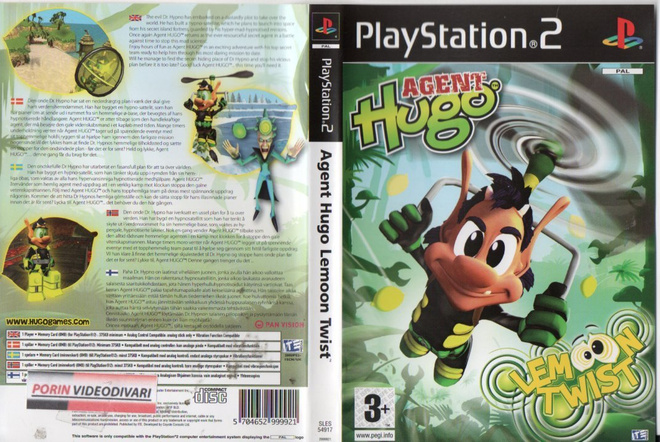 Agent Hugo lemoon twist	(49 277)	k		PS2					tasohyppely,seik