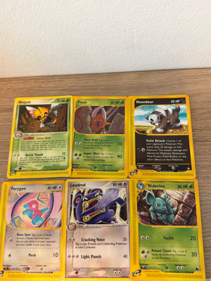 Pokemon Vintage Set 6 kpl – Aquapolis, Skyridge & EX Dragon