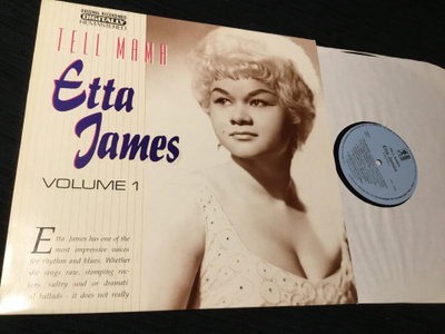 Etta James Tell Mama 1990 nm Roots Lp EU