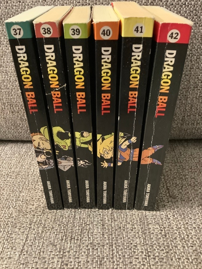 DRAGON BALL 37 - 42  (suomi)