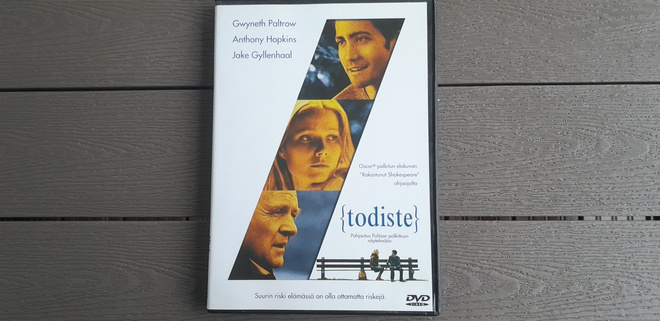 DVD: Todiste (Gwyneth Paltrow, Anthony Hopkins 2004)