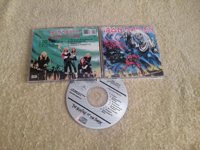 IRON MAIDEN - The Number Of The Beast CD