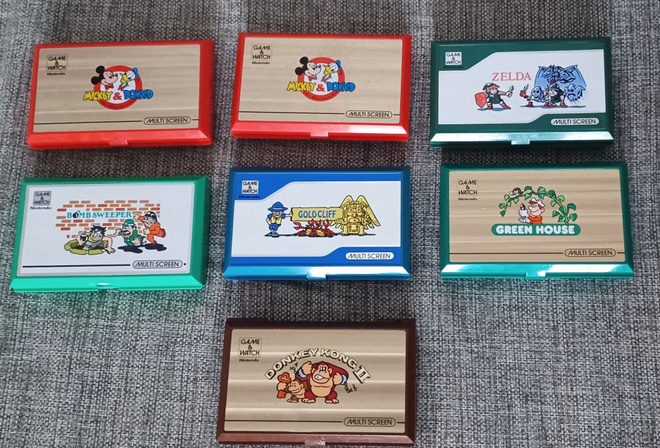 Nintendo Game & Watch:7 kpl-korjattaviksi