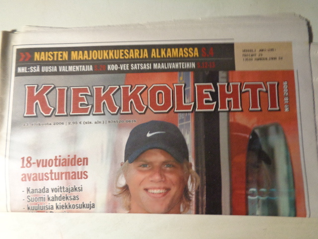 Kiekkolehti Nro 18/2006 (23.11)