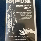 Death Line - kuoleman linja MIstar VHS - pikkukuva 1