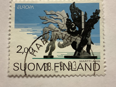 1201/ 1993 EUROPA- Rumba o loisto leimattu