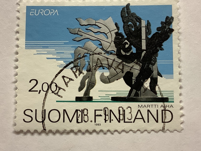 1201/ 1993 EUROPA- Rumba o loisto leimattu