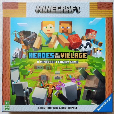 MINECRAFT: HEROES OF THE VILLAGE – suomeksi! lautapeli 2022