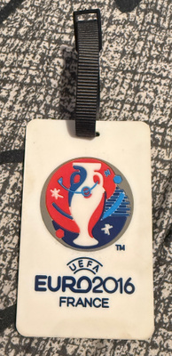 UEFA EURO 2016 FRANCE BAG TAG