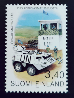 1993 Puolustusvoimat 3,40 mk **
