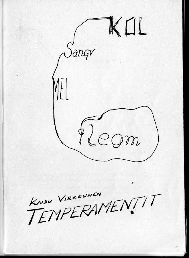 Temperamentit Kaisu Virkkusen kirjassa Steinerkoulu