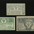 Itävalta Notgeld 10, 20, 50 Heller, Muenzbach 1920 - pikkukuva 2