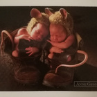 Anne Geddes, postikortti peikkovauvat nukkuvat, kulkematon - pikkukuva 1