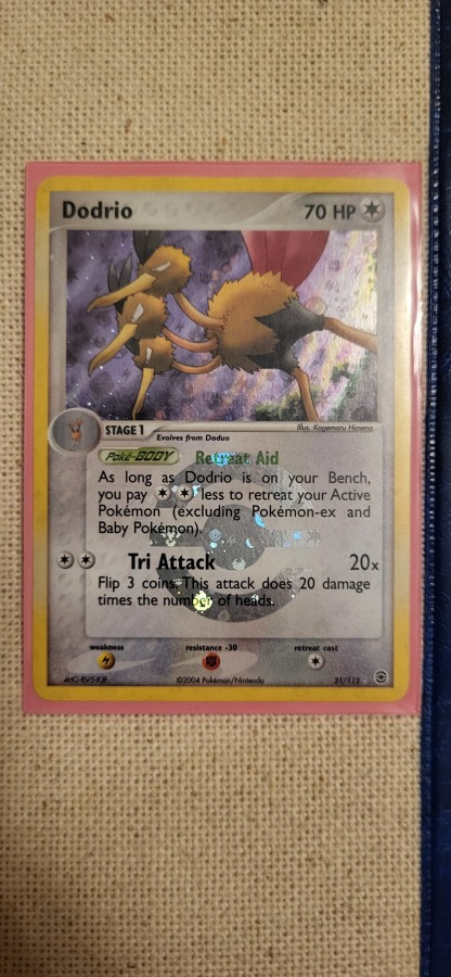 Dodrio [Reverse Holo] #21 Pokemon Fire Red & Leaf Green RARE