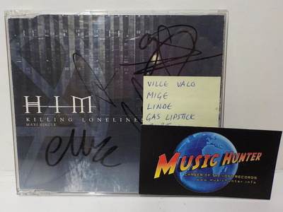 HIM - KILLING LONELINESS MAXI SINGLE CD + 5 x NIMMARIT