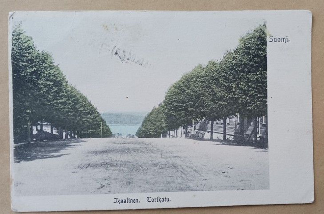 Ikaalinen, Torikatu, vanha väripk, p. 1907