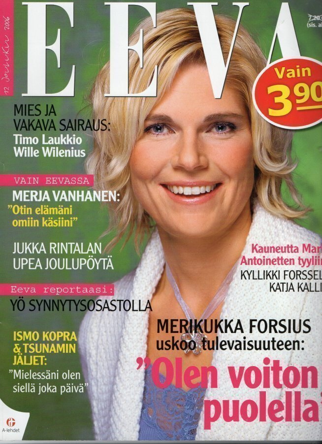 Eeva n:o 12 2006 Merikukka. Merja. Jukka. Pablo.
