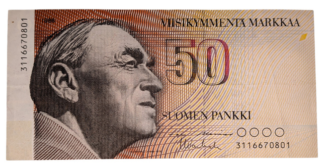 50 Markkaa 1986 ilman Litt 3116670801